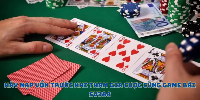 Cần cung cấp tài chính vào ví trước khi bắt đầu